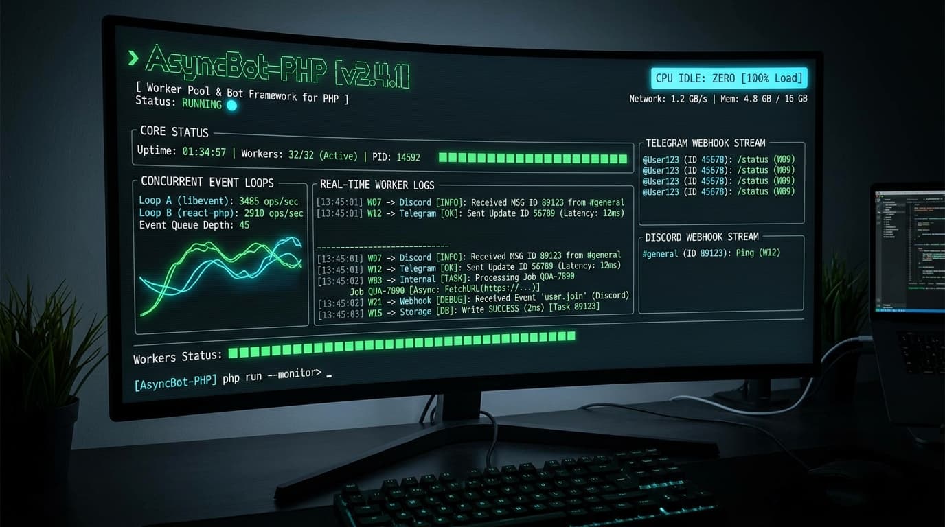 AsyncBot PHP